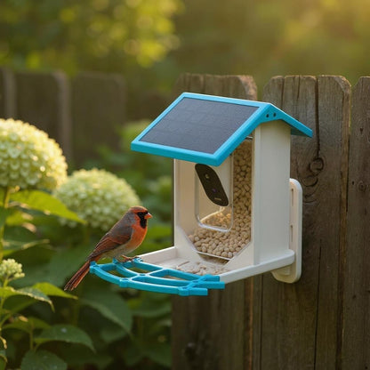 Smart Bird Feeder Camera – Watch & Identify Backyard Birds in Real Time