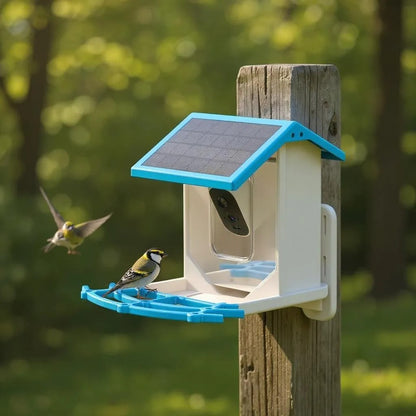 Smart Bird Feeder Camera – Watch & Identify Backyard Birds in Real Time