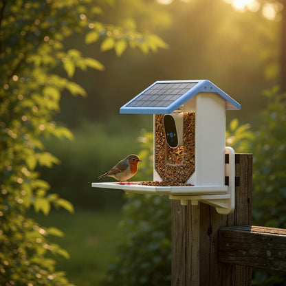 Smart Bird Feeder Camera – Watch & Identify Backyard Birds in Real Time