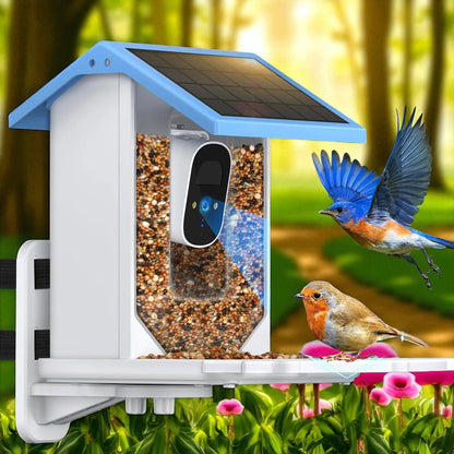 Smart Bird Feeder Camera – Watch & Identify Backyard Birds in Real Time