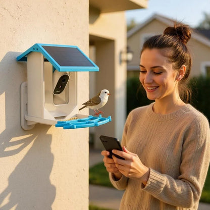 Smart Bird Feeder Camera – Watch & Identify Backyard Birds in Real Time